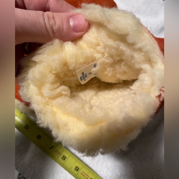 Vintage Goodwear Gloves Made in Canada - Lined Orange - Picture 2 of 5